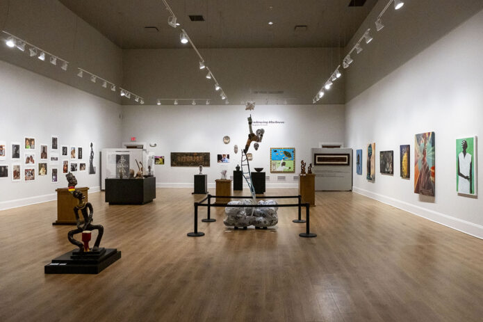 Embracing Blackness: Diasporic Unions exhibit at the Customs House Museum and Cultural Center.