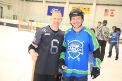 Major General Brett Sylvia and Montgomery County Mayor Wes Golden