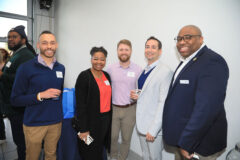 Tony Bushong, Kiara Larkin, T.J. Binkowski, Christian Heinbockel and Dwight Thomas