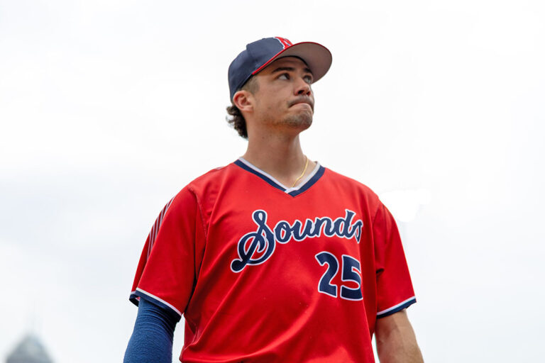 Bobby Dalbec Powers Nashville Sounds to 5-0 Shutout with Two Home Runs on Father’s Day. (Nashville Sounds)