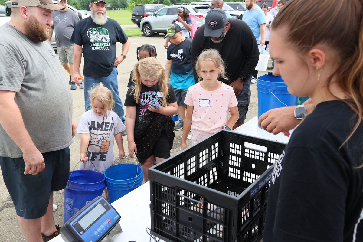 TWRA's Montgomery County Fishing Rodeo. (Mark Haynes, Clarksville Online) TWRA's Montgomery County Fishing Rodeo. (Mark Haynes, Clarksville Online)