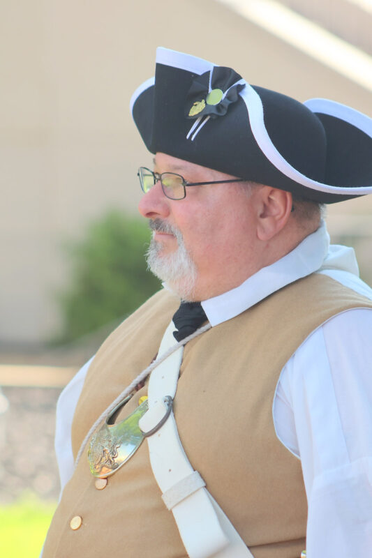 DAR hosts annual Reading of the Declaration of Independence on the Court House steps. (Tony Centonze, Clarksville Living Magazine)