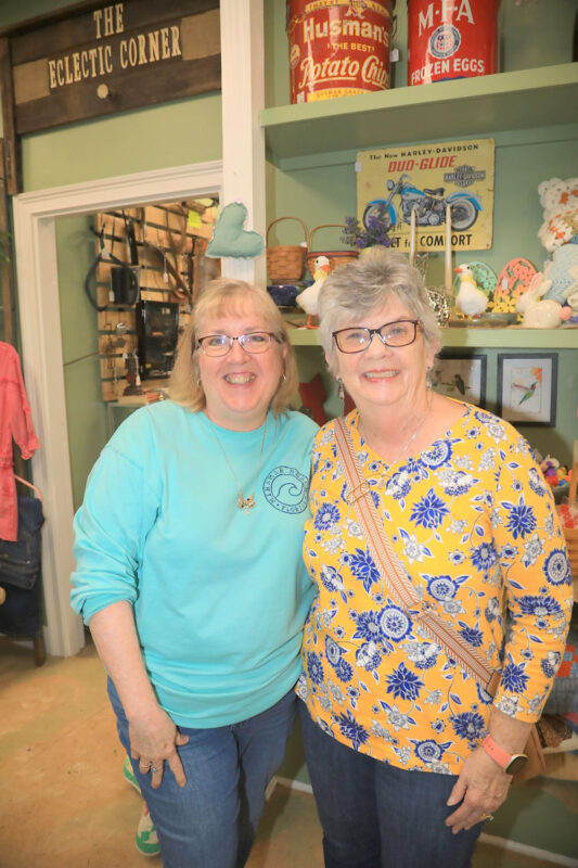 Gail Chapman and Judy Baggett