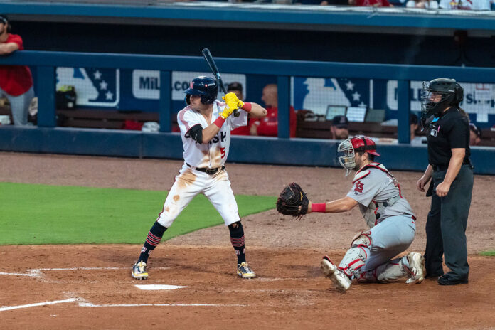 Tyler Black Goes 2-for-4 for Nashville Sounds in loss to Memphis Redbirds Tuesday night. (Nashville Sounds)