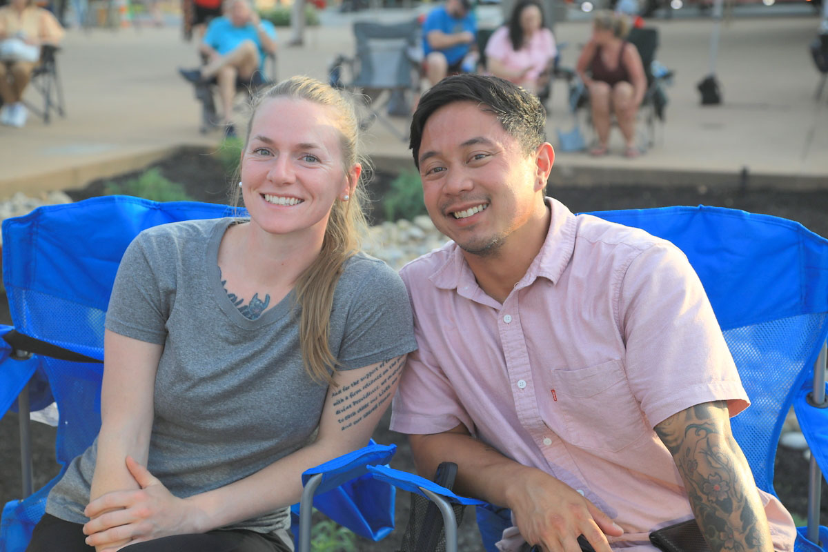 Clarksville welcomed the Nashville Symphony to Downtown Commons for a performance that included works by Brahms, Bizet, John Williams, and more. (Tony Centonze, Clarksville Living Magazine)