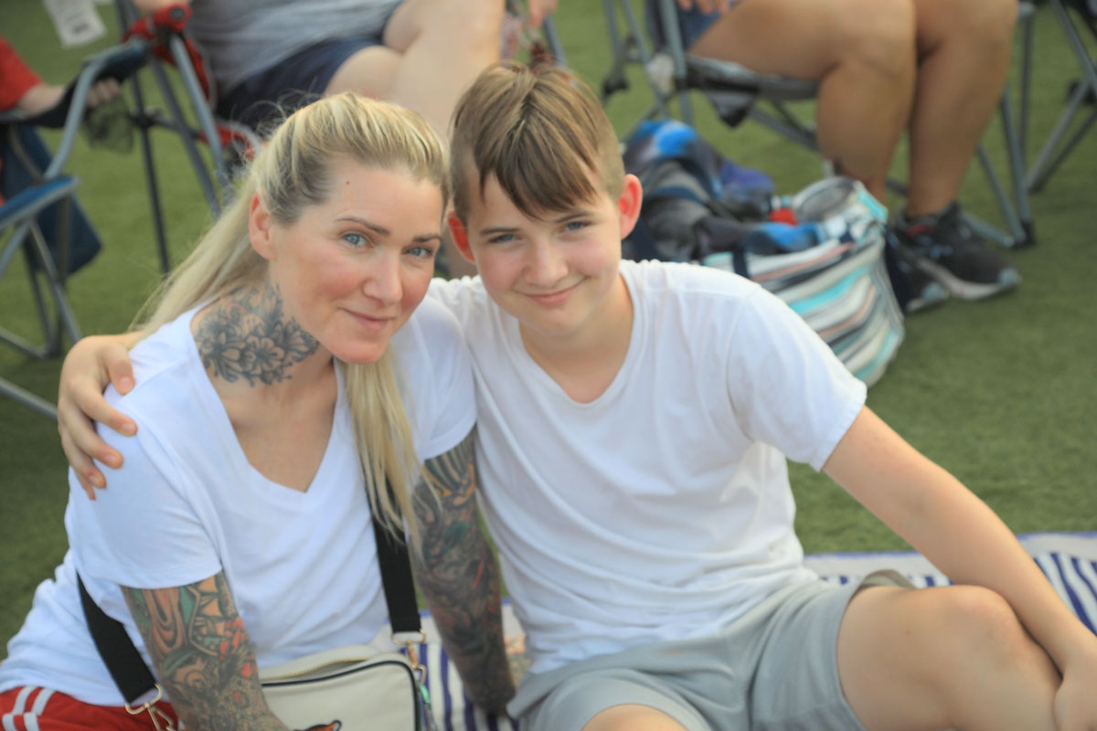 Clarksville welcomed the Nashville Symphony to Downtown Commons for a performance that included works by Brahms, Bizet, John Williams, and more. (Tony Centonze, Clarksville Living Magazine)