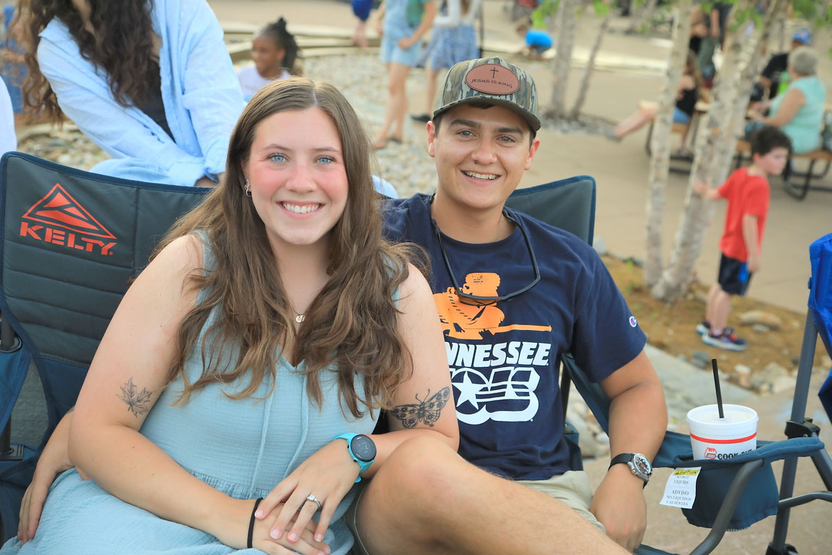 Clarksville welcomed the Nashville Symphony to Downtown Commons for a performance that included works by Brahms, Bizet, John Williams, and more. (Tony Centonze, Clarksville Living Magazine)