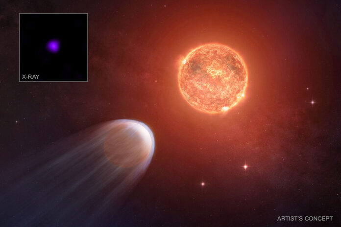 X-ray: (NASA/CXC/RIT/A. Varga et al.; Illustration: NASA/CXC/SAO/M. Weiss; Image Processing: NASA/CXC/SAO/N. Wolk)