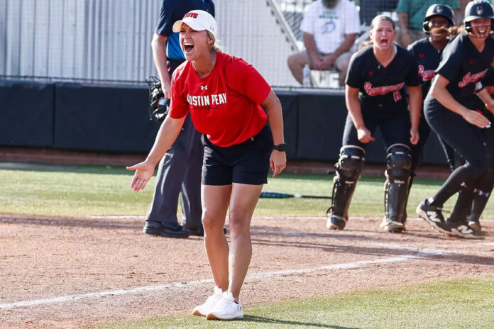 Austin Peay State University Softball head coach Kassie Stanfill Unveils 2025-26 Signing Class Featuring 14 Newcomers. (Casey Crigger, APSU Sports Information)