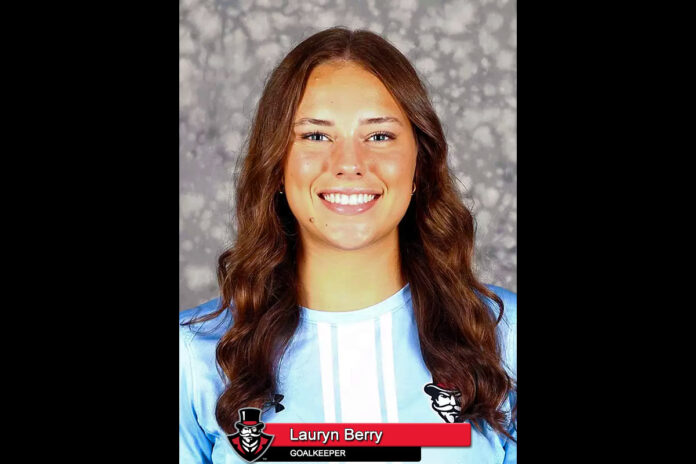 2025 APSU Soccer - Lauryn Berry. (APSU Sports Information)