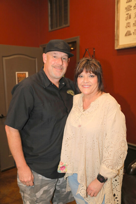 Brent Russell and Cindy Downing