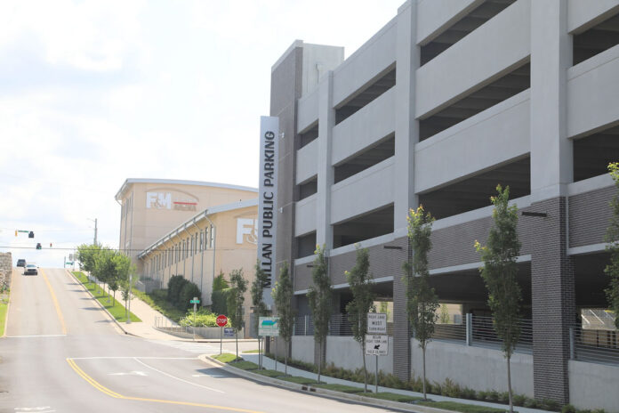 Downtown's new Millan Parking Facility