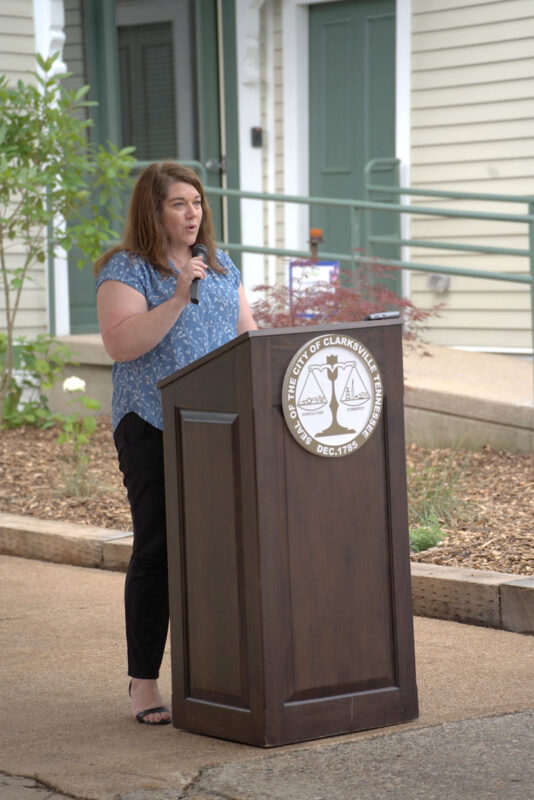 Historic L&amp;N Depot Reopening. (D.C. Thomas, Clarksville Living Magazine)