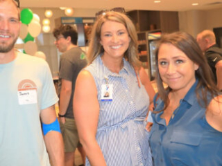 James Haglund, Hillary Brewer and Maggie Walker