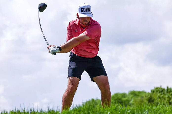 Patton Samuels Shines with 70 as Austin Peay State University Men's Golf Completes Second Round at Golfweek Fall Challenge. (Casey Crigger, APSU Sports Information)