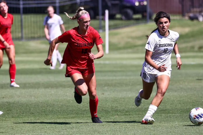 Austin Peay State University Soccer Falls 5-0 to Lipscomb's High Powered Offensive on the Road. (Preston Ludwick, APSU Sports Information)