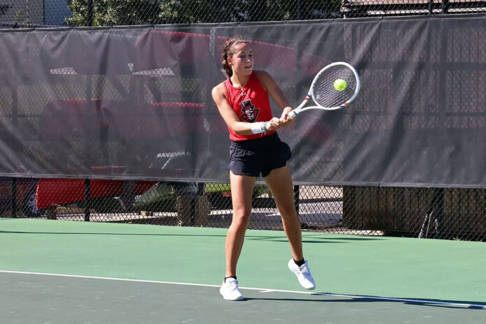 Austin Peay State University Women’s Tennis Hosts Annual Fall Tournament at Governors Courts. (APSU Sports Information)