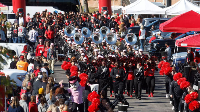 Austin Peay State University Football Home Opener Features New Exciting Fan Experience in Stacheville. (APSU Sports Information)
