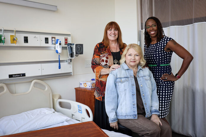 From left: Dr. Debra Rose-Wilson, professor of nursing; Dr. Debbie Ellison, professor of nursing; and Devona Stone, clinical assistant professor of nursing. The three recently published an article in the Journal of Pediatric Surgical Nursing examining clinical implications of pediatric obesity. (Seth Riker, APSU) From left: Dr. Debra Rose-Wilson, professor of nursing; Dr. Debbie Ellison, professor of nursing; and Devona Stone, clinical assistant professor of nursing. The three recently published an article in the Journal of Pediatric Surgical Nursing examining clinical implications of pediatric obesity. (Seth Riker, APSU)