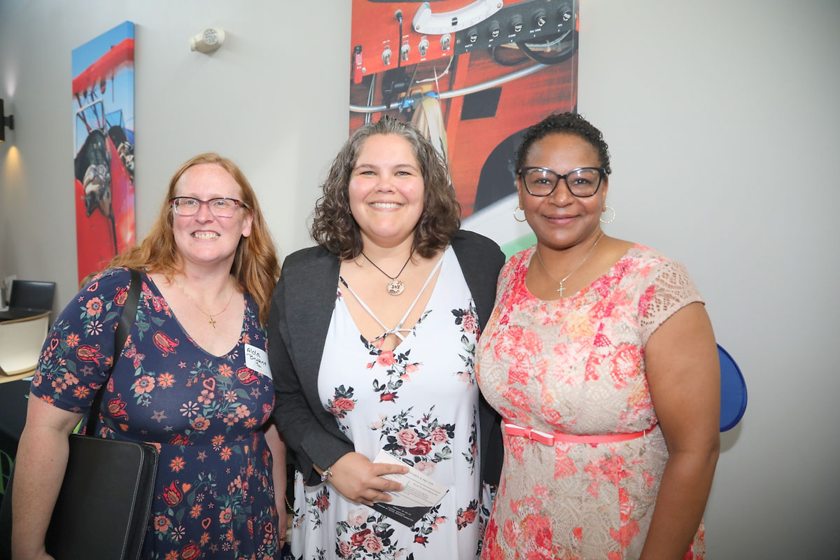 Alda Bryant, A.J. Santiago and Kirsha Wilson-Smith Alda Bryant, A.J. Santiago and Kirsha Wilson-Smith