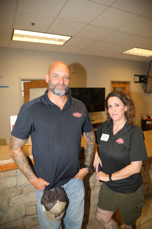 Anthony Cox and Kristy Spicer Anthony Cox and Kristy Spicer