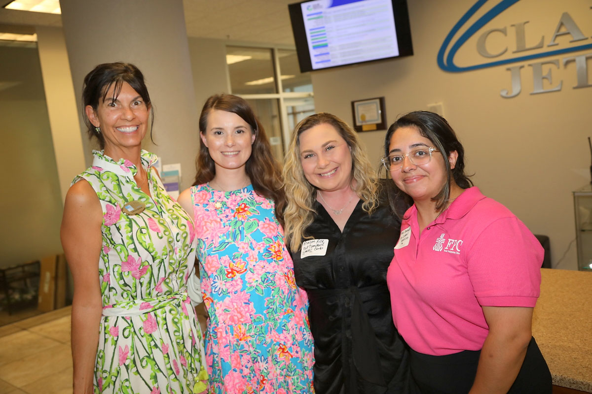 Catherine Bertoldi, Toni Chambers, Reagan Rice and Ashleigh Dominguez Catherine Bertoldi, Toni Chambers, Reagan Rice and Ashleigh Dominguez
