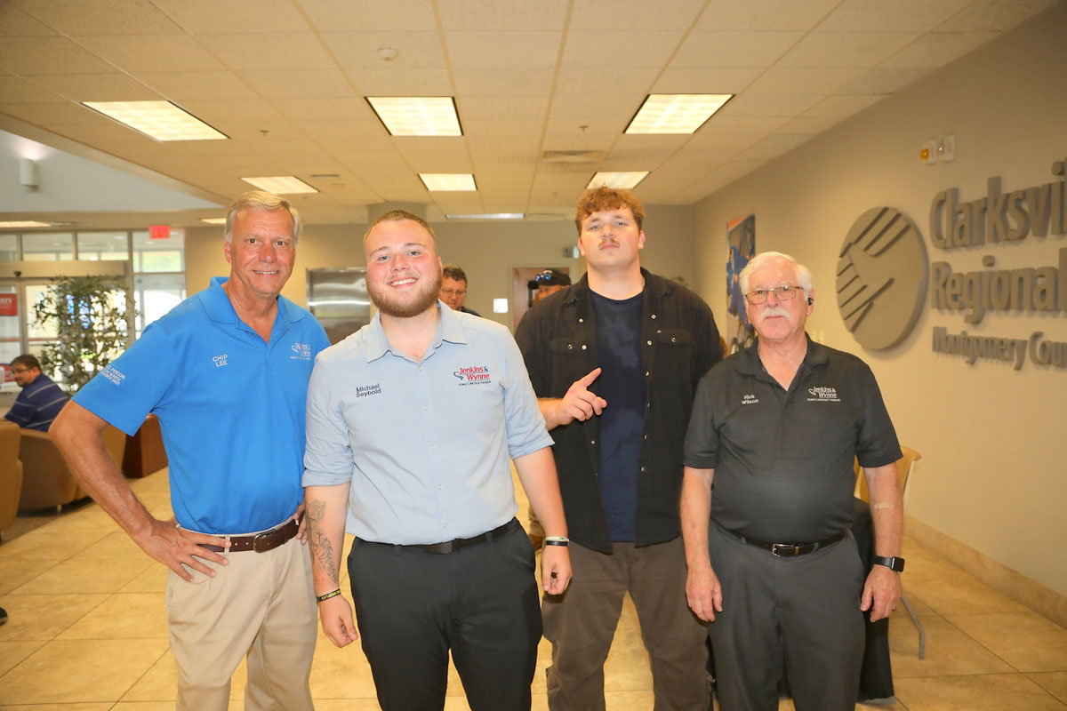 Chip Lee, Michael Seybold, Aiden Heck and Rick Wilson Chip Lee, Michael Seybold, Aiden Heck and Rick Wilson