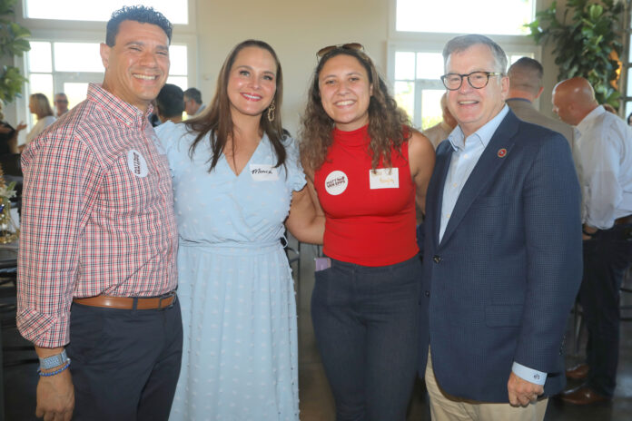 James Bagby, Monica Sorensen, Belle Bagby and Sen Bill Powers