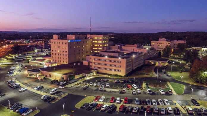 An aerial view of Maury Regional Medical Center. (Contributed photo)