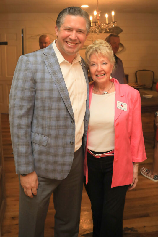 Montgomery County Mayor Wes Golden and Pat Dunn