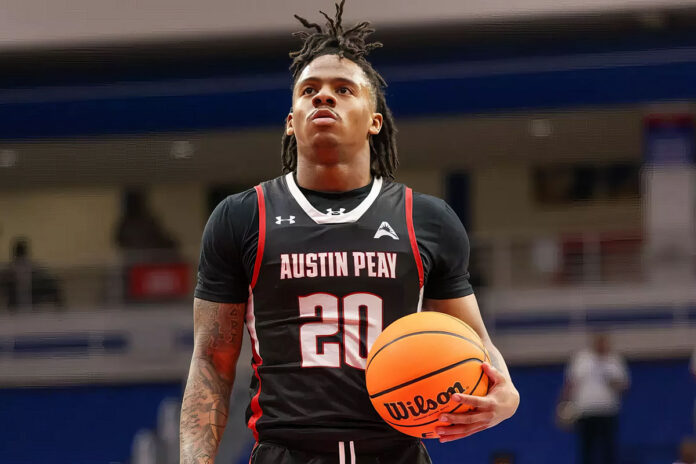 Austin Peay State University Men’s Basketball Begins 95th Season with Exhibition at Southern Illinois. (Alex Allard, APSU Sports Information)
