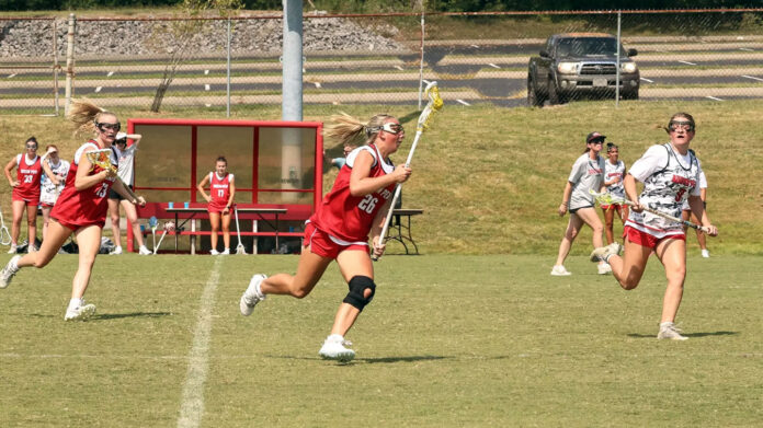 Austin Peay State University Women's Lacrosse Takes the Field Against Three Teams at Rhodes College Play Day. (Madison Harringan, APSU Sports Information)