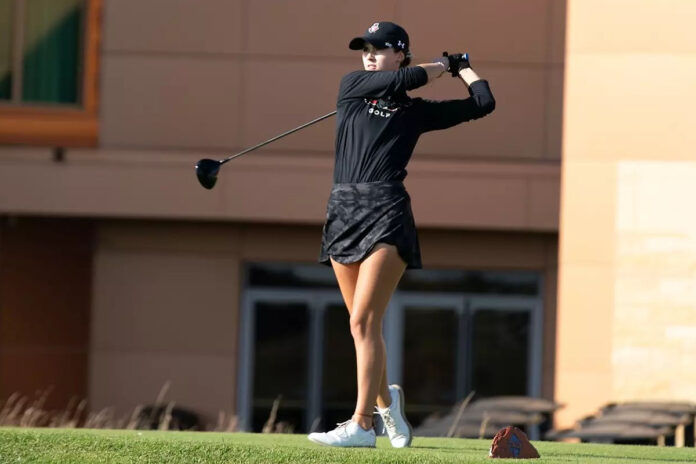 Jillian Breedlove’s One-Under Leads Austin Peay State University Women’s Golf to Second at Jackrabbit Invitational. (APSU Sports Information)