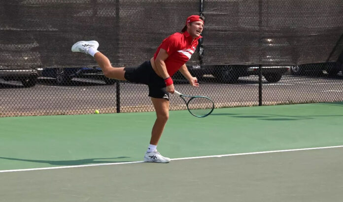 Austin Peay State University Men’s Tennis Starts Strong on First Day of ITA Men’s Conference Championship. (APSU Sports Information) Austin Peay State University Men’s Tennis Starts Strong on First Day of ITA Men’s Conference Championship. (APSU Sports Information)