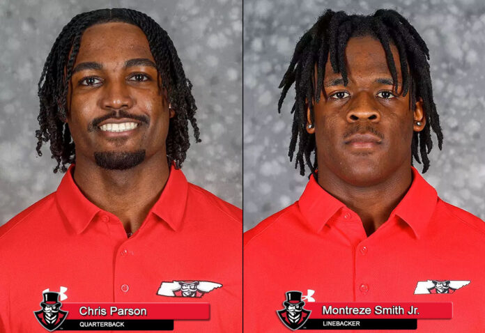 2025 APSU Football - Chris Parson and Montreze Smith Jr.