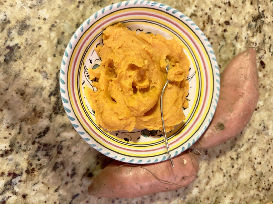 Instant Pot Mashed Sweet Potatoes