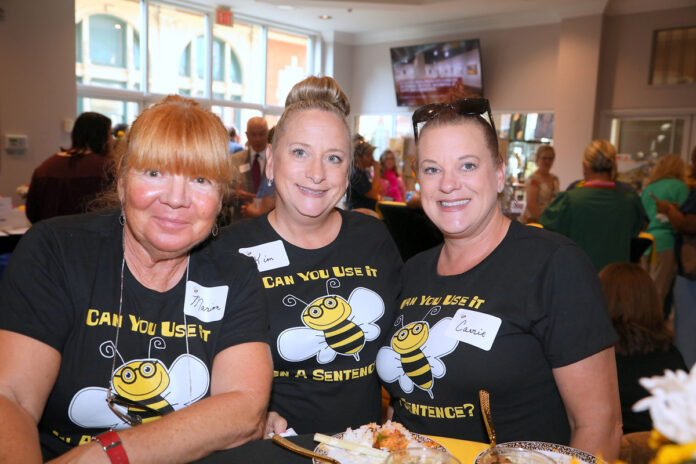 Marion Jewell, Kim Weyrauch and Carrie Roseberry