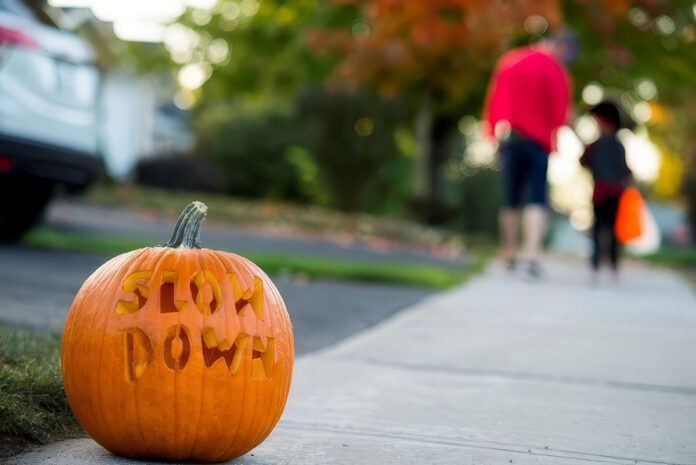 Slow Down this Halloween. (AAA)