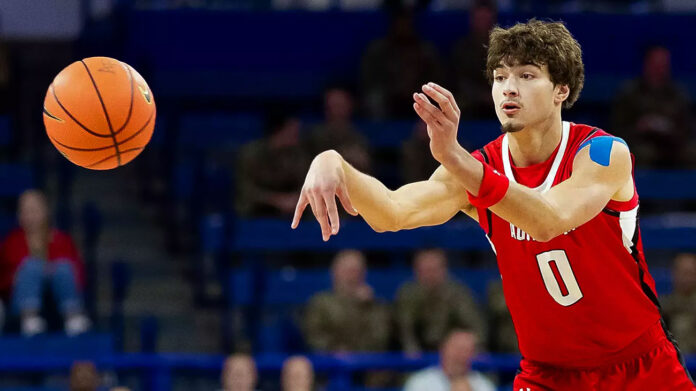 Tate McCubbin Shines as Austin Peay State University Men's Basketball Defeats Air Force by 20 to Stay Undefeated. (Ray Bahner)