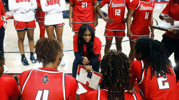 Brittany Young Reveals Four Additions to Austin Peay State University’s 2026-27 Women's Basketball Roster. (Robert Smith, APSU Sports Information)