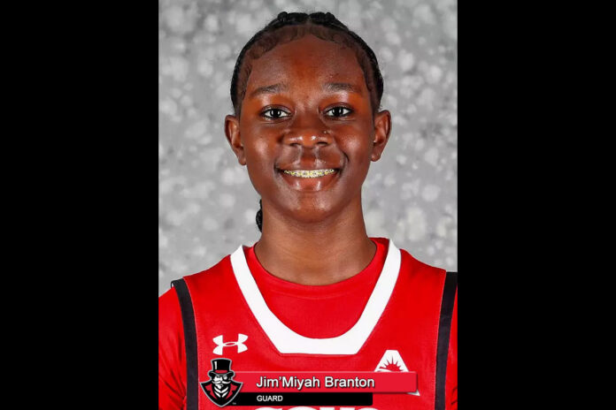 2025-26 APSU Women's Basketball - Jim’Miyah Branton. (APSU Sports Information)