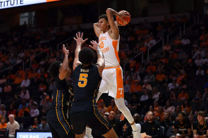 Tennessee Men’s Basketball Improves to 2-0 After 95-56 Win Over Northern Kentucky. (UT Athletics)
