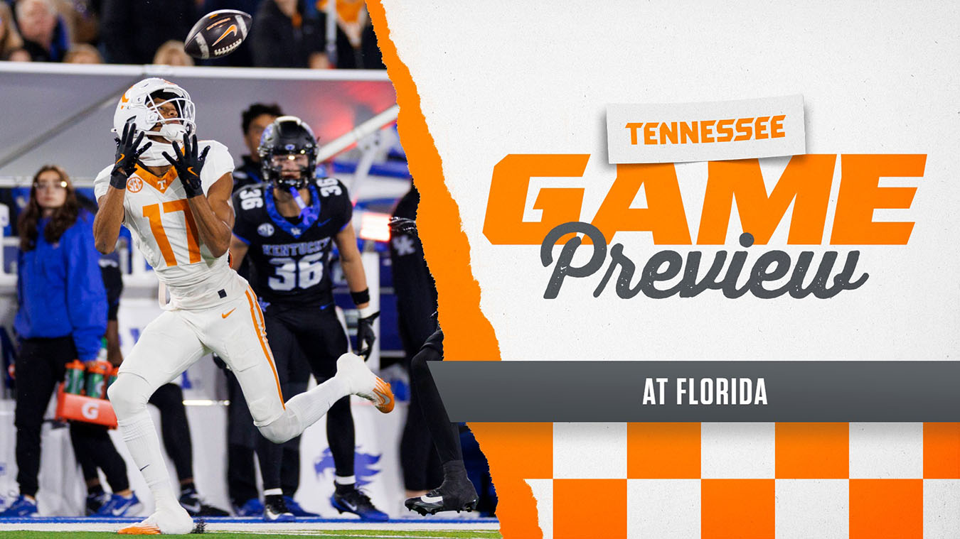 #20 Tennessee Vols Football Travels to The Swamp for Primetime Rivalry Clash with Florida