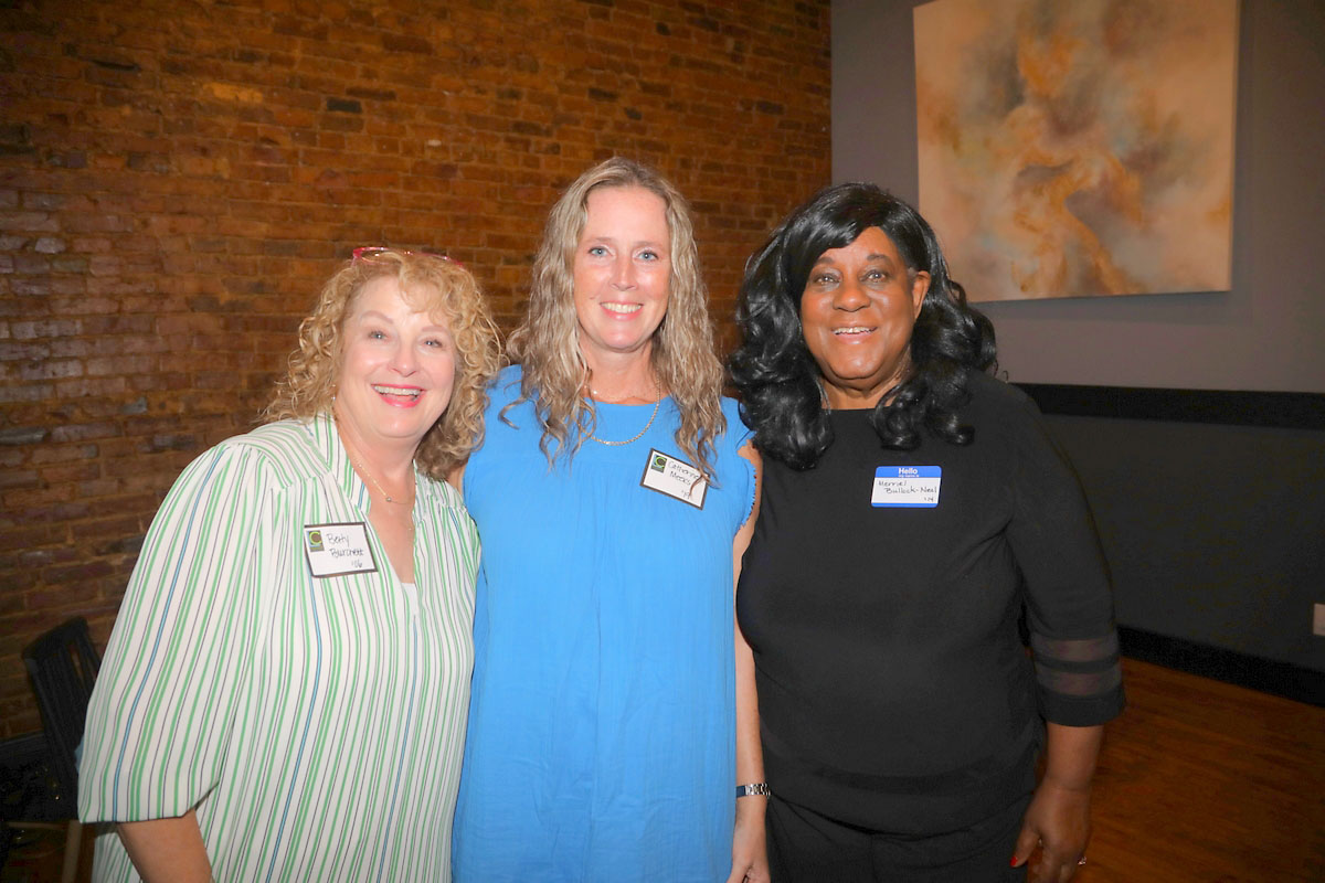 Betty Burchett, Catherine Meeks and Merriel Bullock-Neal Betty Burchett, Catherine Meeks and Merriel Bullock-Neal