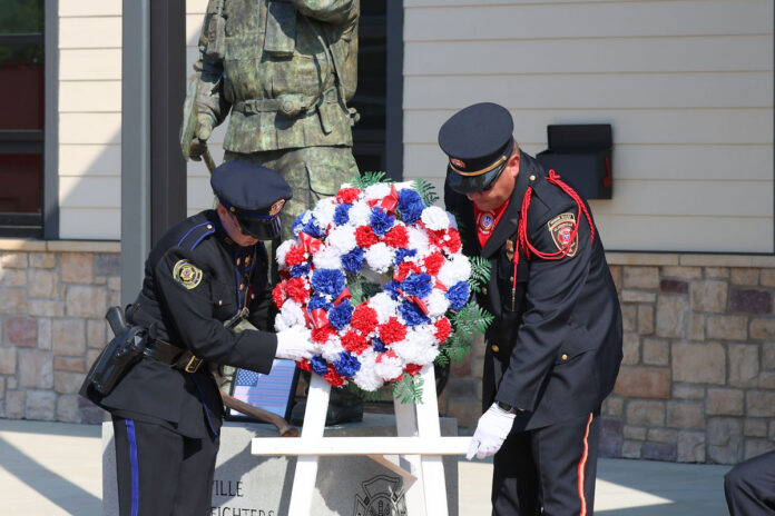 Clarksville Fire Rescue 2025 9-11 Ceremony