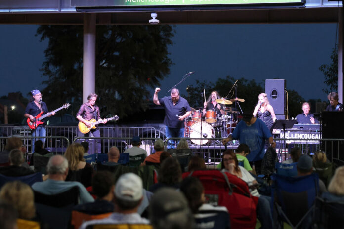 John Cougar tribute band Mellencougar at Downtown Commons