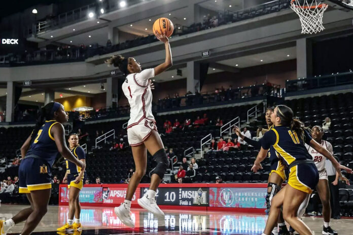 Austin Peay State University Women's Basketball Set for Evansville Clash to Open Three-Game Road Swing. (Karley Livingston, APSU Sports Information)