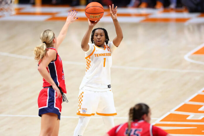 Tennessee Women's Basketball Closes Non-Conference Play with 89-44 Blowout of Southern Indiana. (UT Athletics)