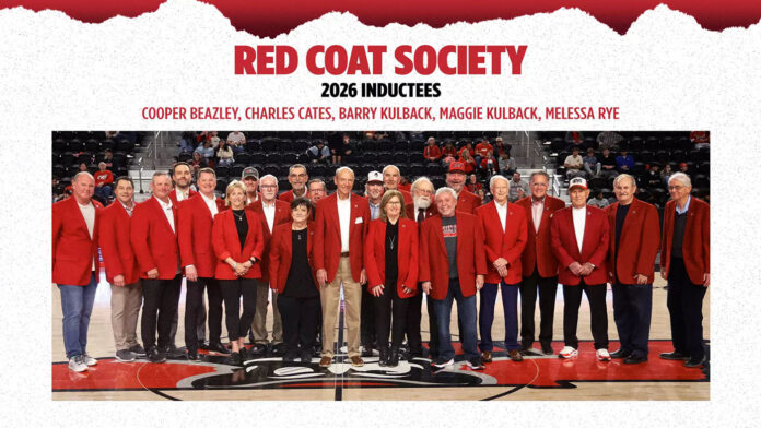 Austin Peay State University 2026 Red Coat Society Inductees. (APSU Sports Information)