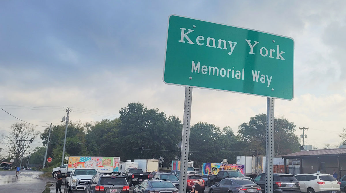 Kenny York Memorial Way Dedication Kenny York Memorial Way Dedication